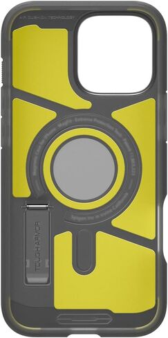Spigen for iPhone 16e Case, Tough Armor (Ai) MagFit [Compatible with Magsafe Accessories] [Kickstand] [Military-Grade Protection] - Gunmetal in Saudi Arabia