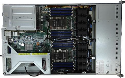Supermicro SYS-6019U-TN4R4T 4X LFF NVMe، 2X Xeon Gold 6244 3.6 جيجا هرتز وحدة المعالجة المركزية 8 النواة، ذاكرة 256 جيجا، 9361-8i، 2X 8 تيرابايت SAS HDD، القضبان (متجددة) in Saudi Arabia