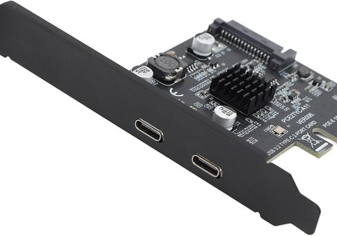 بطاقة توسيع Keenso USB 3.2 PCI Express عالية السرعة 10 جيجابت في الثانية PCI Express USB بطاقة للتوصيل والتشغيل، مناسبة لأجهزة الكمبيوتر المكتبية in Kuwait