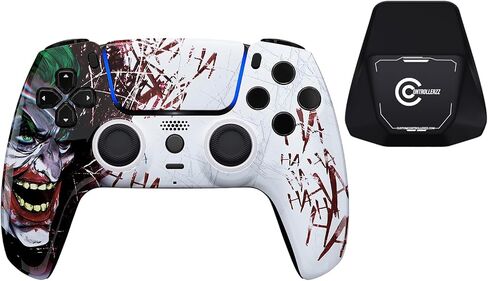 Custom Controllerzz Jokester Controller & Case Bundle – Includes Custom Wireless Controller for PS5, PC & Controller Stand in Saudi Arabia
