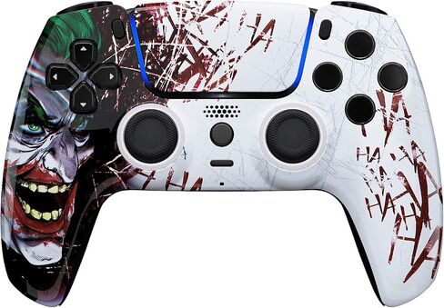 Custom Controllerzz Jokester Controller & Case Bundle – Includes Custom Wireless Controller for PS5, PC & Controller Stand in Saudi Arabia