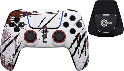 Custom Controllerzz Slasher Controller & Case Bundle – Includes Custom Wireless Controller for PS5, PC & Controller Stand in Saudi Arabia
