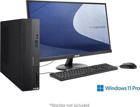 ASUS ExpertCenter D5 Small Form Factor Desktop PC, Intel Core i7-13700, 64GB DDR4 RAM, 4TB SSD, Windows 11 Pro, Black, D500SE-AH704 in Saudi Arabia