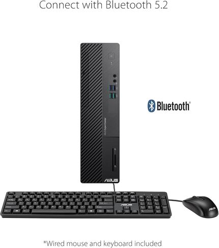 ASUS ExpertCenter D5 Small Form Factor Desktop PC, Intel Core i7-13700, 64GB DDR4 RAM, 4TB SSD, Windows 11 Pro, Black, D500SE-AH704 in Saudi Arabia