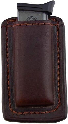 Relentless Tactical Leather Magazine Holder | Made in USA Sizes to fit virtually Any 9mm .40 .45 or .380 Pistol Mag | Single or Double Stack | IWB or OWB in Saudi Arabia