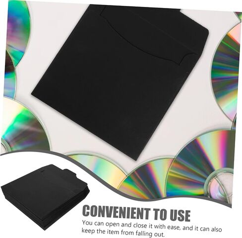 20 قطعة من أكياس تغليف أقراص DVD الورقية وأغلفة تخزين الأقراص المضغوطة للخدش للحماية من التلف in Kuwait