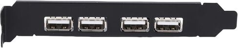 بطاقة منافذ Bewinner مزدوجة 9PIN إلى 4 USB2.0، كابل PCI مع نقل بيانات بسرعة 480 ميجابت في الثانية للكمبيوتر المكتبي، ودعم 11 OS X in Kuwait