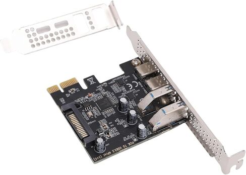 Sanpyl PCIe USB 3.2 Gen 1 Card عرض النطاق الترددي 5 جيجابت في الثانية، بطاقة توسيع USB إضافة 2 USB 3.2 Gen 1 Type C 2 منافذ USB Type A لأجهزة الكمبيوتر المكتبية، من أجل فوز Linux لنظام التشغيل OS X in Saudi Arabia