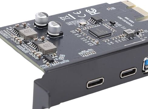 بطاقة توسيع USB3.2 من Bewinner، 4 منافذ PCIE إلى USB 3.2 GEN1 5 جيجابت في الثانية مع منفذين USB A ومنفذين من النوع C، للوحة الأم للكمبيوتر Linux in Kuwait