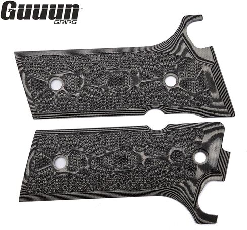 Guuun G10 Grips for Beretta 92XI / 92GTS Full Size, OPS Cyber Scales Texture Makes The Stick to Your Hand in Saudi Arabia