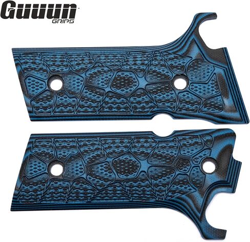 Guuun G10 Grips for Beretta 92XI / 92GTS Full Size, OPS Cyber Scales Texture Makes The Stick to Your Hand in Saudi Arabia