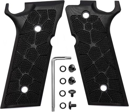 Guuun G10 Grips for Beretta 92XI / 92GTS Full Size, OPS Cyber Scales Texture Makes The Stick to Your Hand in Saudi Arabia