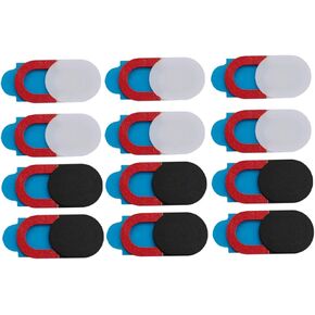 12pcs Webcam Covers Metal Slide Design for Privacy Protection on Phones and Laptops Ultra-Thin Security Covers for Computer and Tablet Cameras Compatible Most Devices in Saudi Arabia