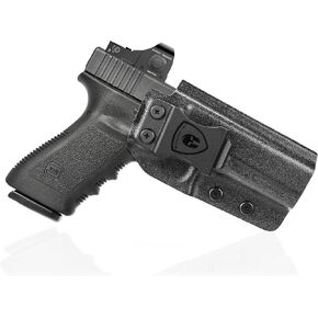 G20 21 22 Holster IWB Kydex Holster w/Optics Cut: G21 / G20 (Gen 3 4 5) & G22 Gen 5, Inside Waistband Appendix Carry Holster G21, Adj. Retention & Cant, Right/Left Hand Option in Saudi Arabia