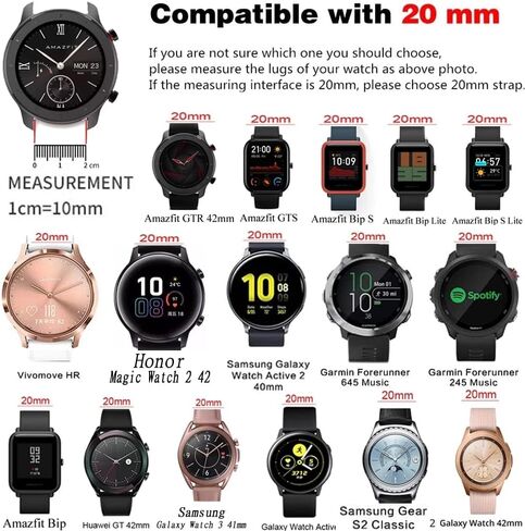 20 مللي متر الأصلي حزام (استيك) ساعة للغارمين Vivoactive 3 Venu 2 SQ Vivomove HR Forerunner 645 245 متر سيليكون حزام حزام الساعات اكسسوارات in Kuwait