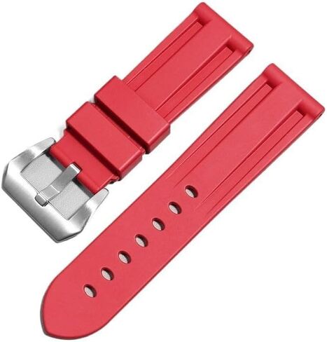 Fluororubber watch strap For Panerai Luminor PAM01312 in Saudi Arabia