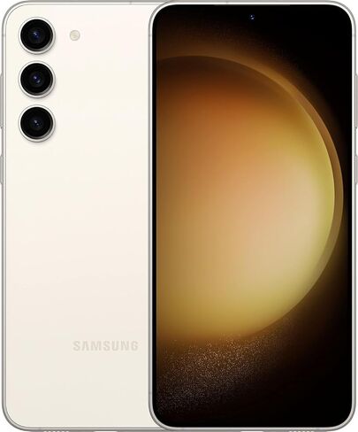 SAMSUNG Galaxy S23 5G Factory Unlocked 128GB - Cream (Renewed) in Saudi Arabia