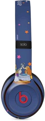 غلاف صوتي من Skinit متوافق مع Beats Solo 3 Wireless - تصميم Disney Lady & The Tramp Bella Notte المرخص رسميًا in Saudi Arabia