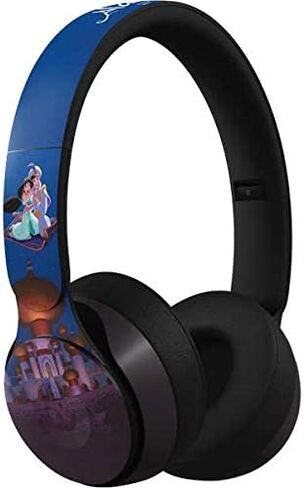 غلاف صوتي من Skinit متوافق مع Beats Solo Pro - تصميم فني عالمي جديد مرخص رسميًا من Disney Aladdin in Saudi Arabia