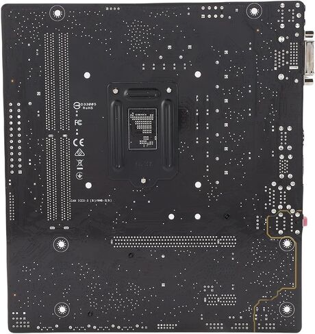 Computer Motherboard, LGA 1200 DDR4 2933 2666 Micro ATX Mainboard with 1 PCI E x16 2 PCI E x1 Slots, for Core Pentium Celeron 10th Gen Processors in Saudi Arabia