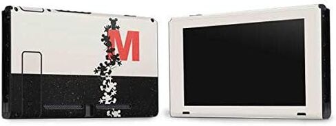 Skinit Decal Gaming Skin Compatible with Nintendo Switch Bundle - Officially Licensed Disney Mickey Mouse Silhouette Split Design in Saudi Arabia