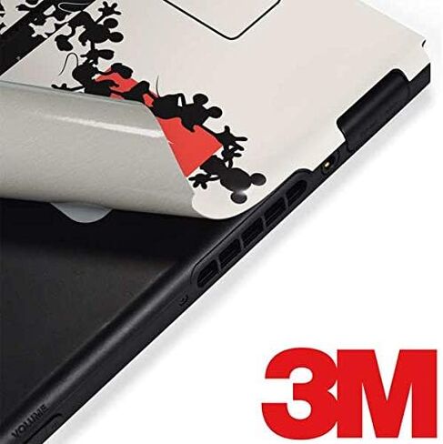 Skinit Decal Gaming Skin Compatible with Nintendo Switch Bundle - Officially Licensed Disney Mickey Mouse Silhouette Split Design in Saudi Arabia