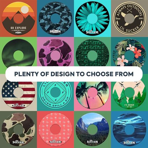 Lil Sucker لا تسرب أبدًا حلقة مقتبسة شفافة - 4 حزم in Kuwait