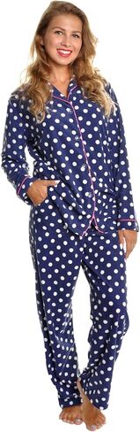 Angelina Women's COZY Fleece Pajama Set, PJ56_M in Saudi Arabia