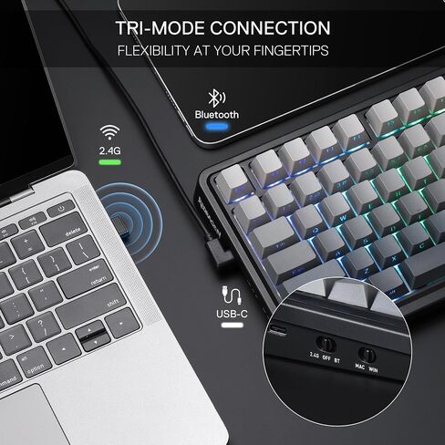 لوحة مفاتيح الألعاب الميكانيكية Redragon K686 وحزمة ماوس الألعاب M695 in Kuwait