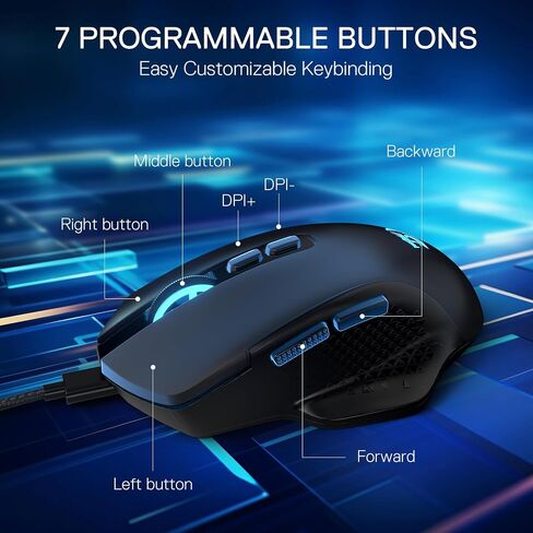 لوحة مفاتيح الألعاب الميكانيكية Redragon K686 وحزمة ماوس الألعاب M695 in Kuwait
