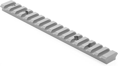 Picatinny Rail for Tikka T3/T3X 6061-T6 0 MOA/20 MOA in Black/Silver by Derraco Engineering in Saudi Arabia