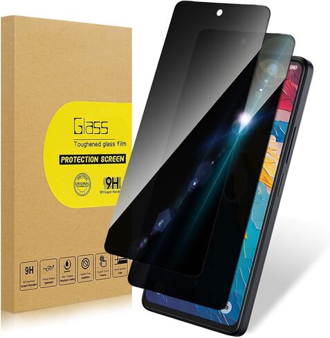 2 Pack Privacy Screen Protector for TCL 50 XL|Anti-Spy Tempered Glass Anti-Scratch, 9H Hardness & Easy Installation in Saudi Arabia