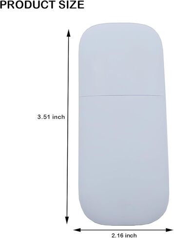 ماوس Surface Arc، تصميم قابل للطي والمحمول، متوافق مع Microsoft Surface/MacBook/Windows/Mac OS (فضي) in Kuwait