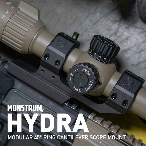 Monstrum Hydra Modular Cantilever Scope Mount | 30 mm or 1 inch Diameter in Saudi Arabia