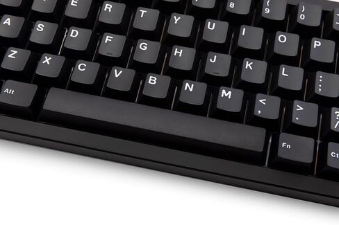 KEEBMONKEY WOBKEY Zen 65 65% لوحة مفاتيح ميكانيكية لاسلكية سريعة الإصدار مع RGB، حافظة ألومنيوم CNC، قابلة للتبديل السريع، دعم VIA، لوحة مفاتيح ألعاب BT/2.4G/USB-C لأجهزة Mac/Windows (أسود فائق) in Kuwait
