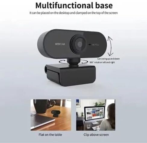USB 1080P Webcam with Built-in Microphone Streaming Computer External Web Camera in Saudi Arabia