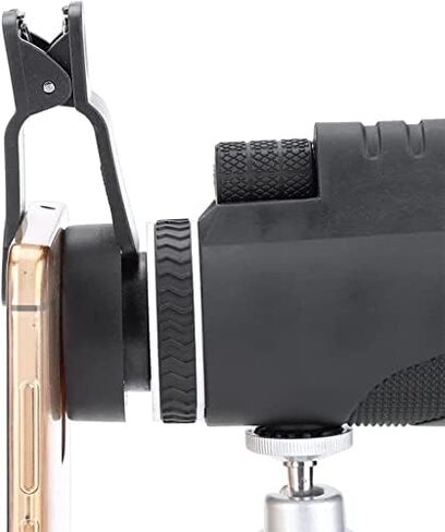 40×60 High Power Monocular Telescope with Smartphone Adapter and Tripod for Birdwatching, Hiking, and Camping in Saudi Arabia