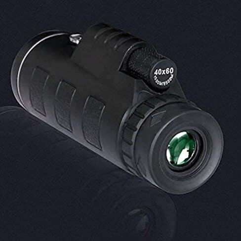 Monocular Telescope 40X60 HD with Phone Clip, Tripod, and Compass - Ideal for Birdwatching, Climbing, and Fishing in Saudi Arabia