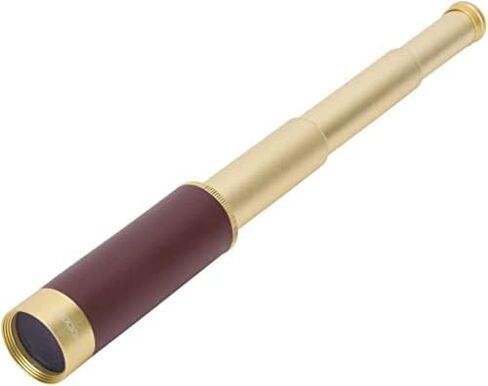 Retro 25X30 Pure Copper High Definition Monocular Telescope for Outdoor Observation in Saudi Arabia