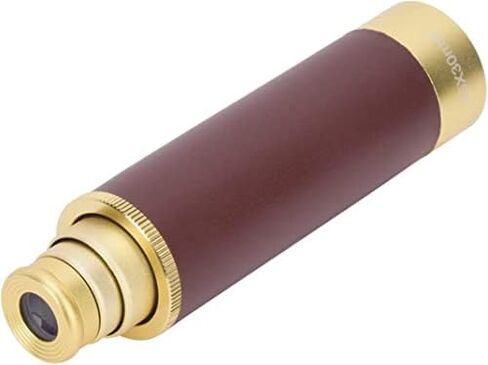 Retro 25X30 Pure Copper High Definition Monocular Telescope for Outdoor Observation in Saudi Arabia