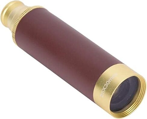 Retro 25X30 Pure Copper High Definition Monocular Telescope for Outdoor Observation in Saudi Arabia