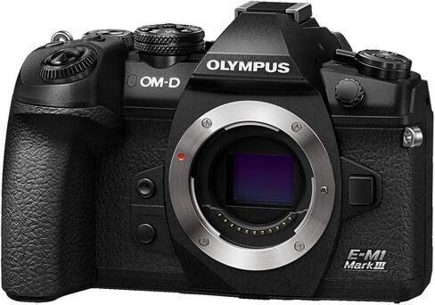 هيكل الكاميرا الأسود OLYMPUS OM-D E-M1 Mark III (متجدد) in Kuwait