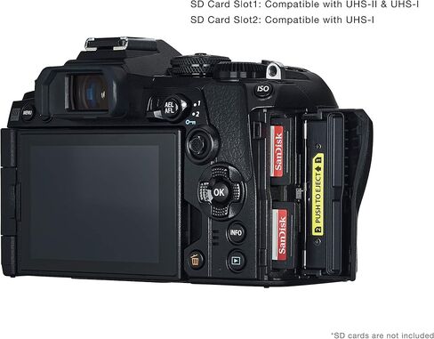 هيكل الكاميرا الأسود OLYMPUS OM-D E-M1 Mark III (متجدد) in Kuwait