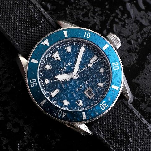 Vaer DS2 Quartz Dive Watch for Men - Ocean Ready 15 ATM, 39mm, Battery-Powered, Sapphire Crystal (+/- 20 Seconds per Month), Two Quick-Change 20mm Straps - Gift Set for Men in Saudi Arabia