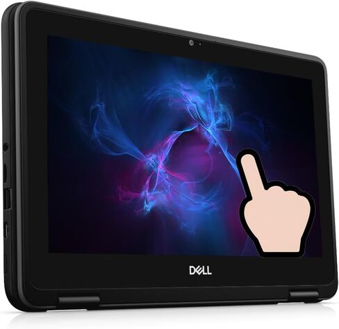 كمبيوتر محمول Dell Chromebook 3100 2 في 1، كمبيوتر محمول بشاشة لمس 11.6 بوصة، Intel Celeron N4000، ذاكرة الوصول العشوائي 4 جيجابايت، 32 جيجابايت eMMC، نظام تشغيل Chrome (متجدد) in Kuwait