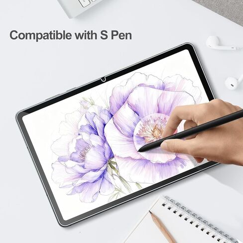 ProCase 2 واقي شاشة لجهاز Galaxy Tab S11 2025 11 بوصة X730 X730N X736 + 1 حزمة واقي عدسة الكاميرا، طبقة زجاجية شفافة مقواة متوافقة مع قلم S - رمادي in Kuwait