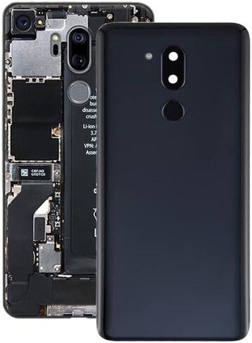 غطاء خلفي للبطارية مزود بعدسة كاميرا ومستشعر بصمة الإصبع لهاتف LG G7 ThinQ / G710 / G710EM / G710PM / G710VMP in Kuwait