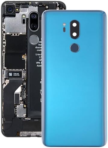 غطاء خلفي للبطارية مزود بعدسة كاميرا ومستشعر بصمة الإصبع لهاتف LG G7 ThinQ / G710 / G710EM / G710PM / G710VMP in Kuwait