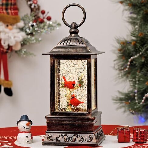 Gnome Snow Globe Fall Decorations for Home, Thanksgiving Glittering Lighted Lantern Autumn Decor in Kuwait