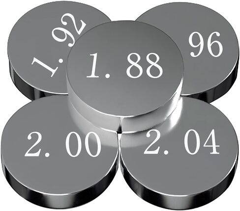 AHL 8.85mm O.D. 1.72mm-2.60mm Thick Adjustable Valve Shim Kit for 250SX-F 2005-2021/450 XC-W 2014-2016/450 F Six Days 2017-2019/350 F 2012-2020 in Saudi Arabia